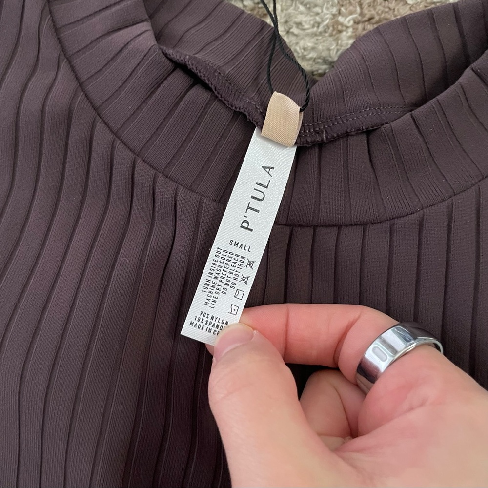 P’tula Ribbed Crop - Picture 2 of 3